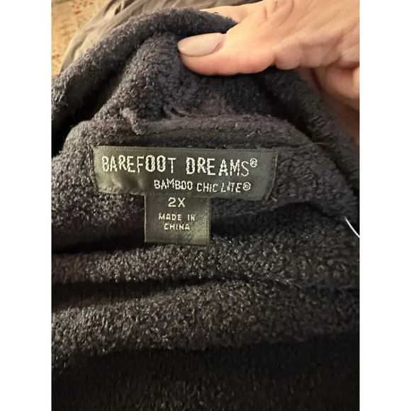 Barefoot Dreams Bamboo Chic Lite Calypso Wrap Cardigan Sweater Size 2X - Picture 8 of 9